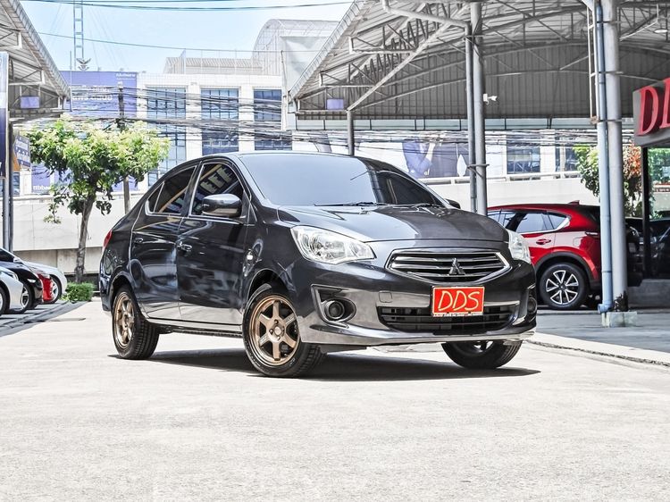 Mitsubishi Attrage 2014 1.2 GLX Sedan เบนซิน เกียร์ธรรมดา แดง รูปที่ 4
