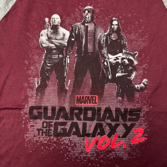 เสื้อยืด Marvel ​Guardians of the galaxy Size L รูปที่ 6