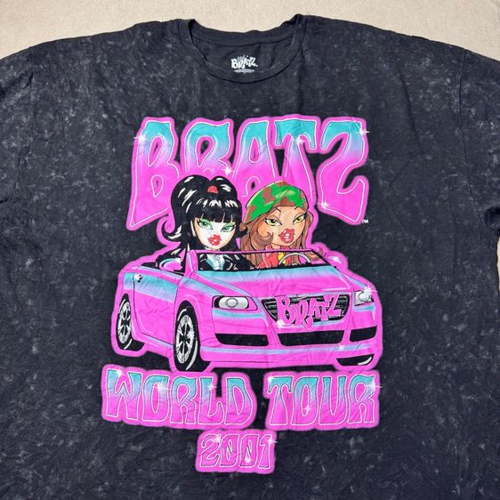 เสื้อยืด Bratz Tour 2001 Size XL รูปที่ 3