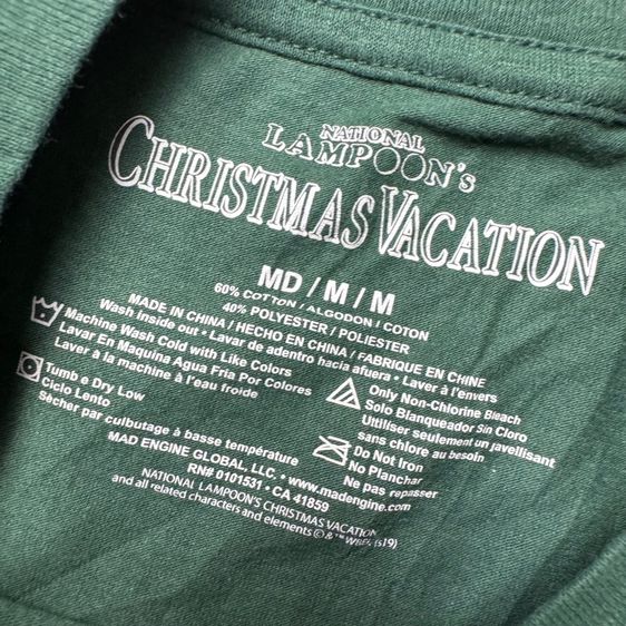 เสื้อยืด Christmas Vacation Size M รูปที่ 6