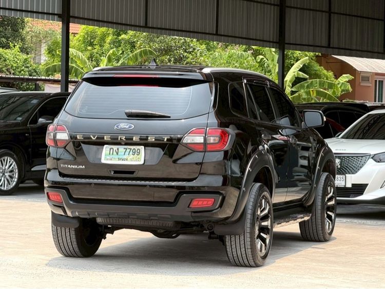 Ford Everest 2018 2.0 Turbo Titanium+ Utility-car ดีเซล ไม่ติดแก๊ส เกียร์อัตโนมัติ ดำ รูปที่ 4