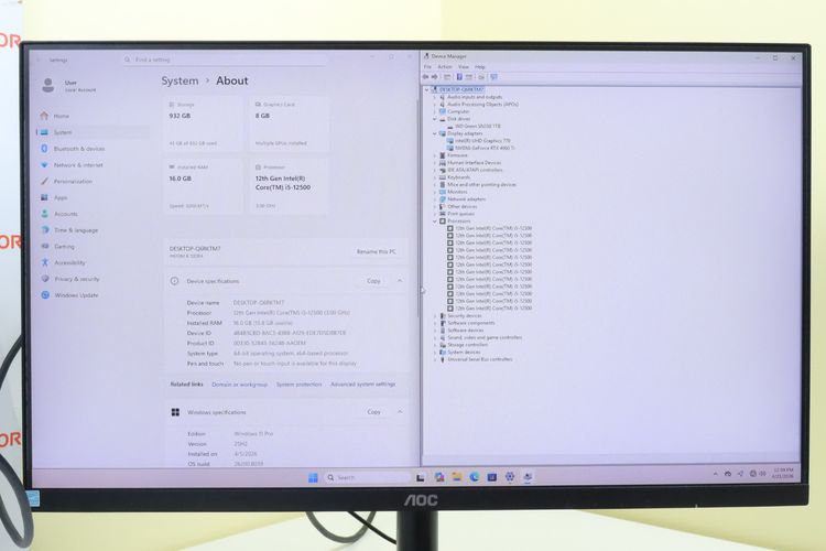 Comset Gaming PC14 Core i5-12500.RTX4060 RAM16.1TB รูปที่ 12