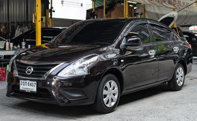 Nissan Almera 2016 1.2 E Sedan เบนซิน ไม่ติดแก๊ส เกียร์อัตโนมัติ ม่วง รูปที่ 2