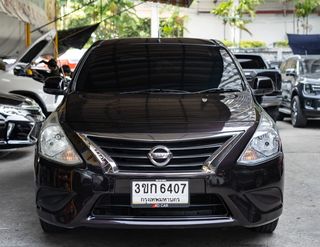 2016 NISSAN ALMERA 1.2 E เลขไมล์98,000กิโลแท้ รถบ้าน มือเดียว สภาพดีมาก ไม่เคยชน