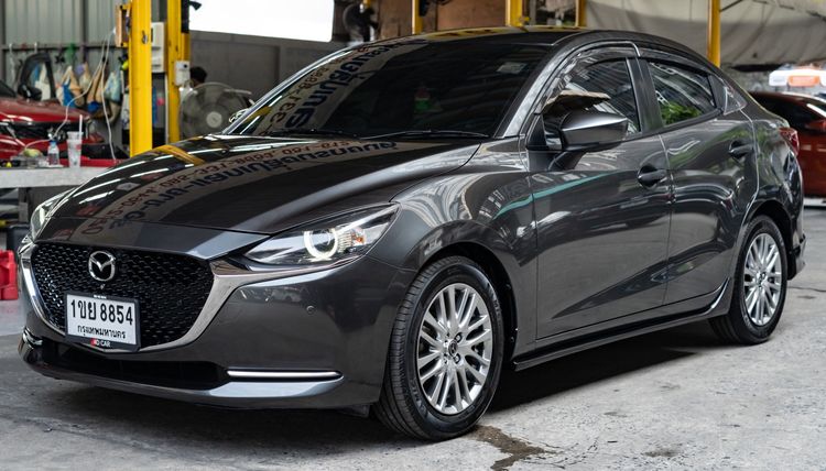 Mazda Mazda 2 2021 1.5 XD Sedan ดีเซล ไม่ติดแก๊ส เกียร์อัตโนมัติ เทา รูปที่ 2