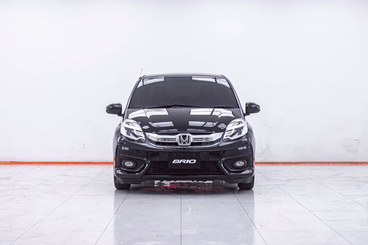 Honda Brio 2016 1.2 Amaze SV Sedan เบนซิน ไม่ติดแก๊ส เกียร์อัตโนมัติ ดำ รูปที่ 4