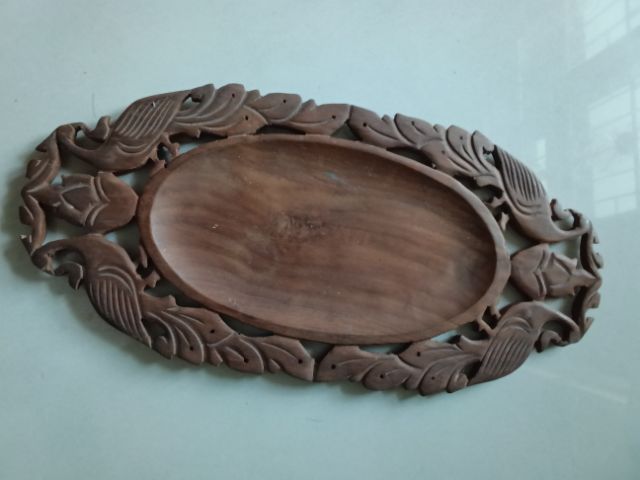 ป้ายไม้สักแกะสลัก