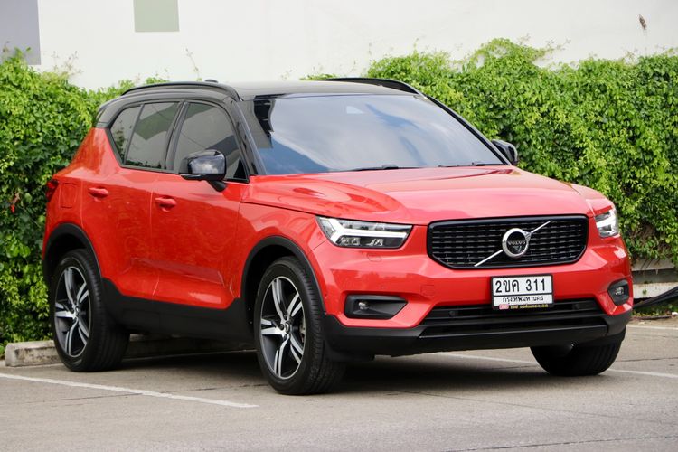 Volvo XC40 2021 Recharge 1.5 T5 R-Design Utility-car ปลั๊กอินไฮบริด (PHEV) ไม่ติดแก๊ส เกียร์อัตโนมัติ แดง รูปที่ 3