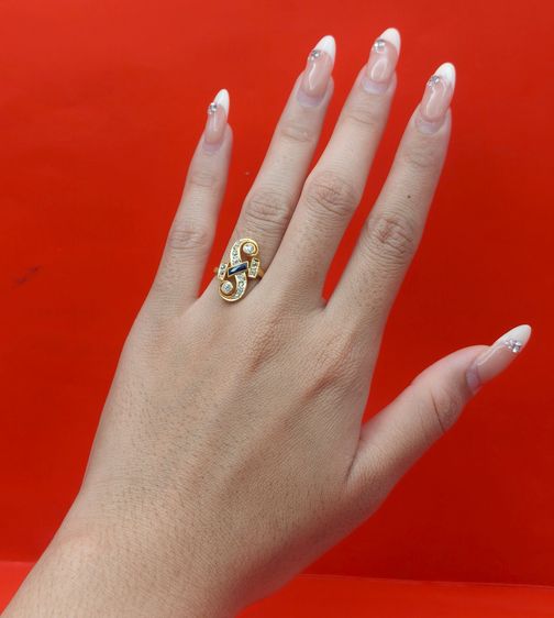 แหวนเพชร-ไพลิน รูปที่ 9