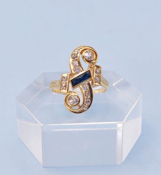 แหวนเพชร-ไพลิน รูปที่ 4