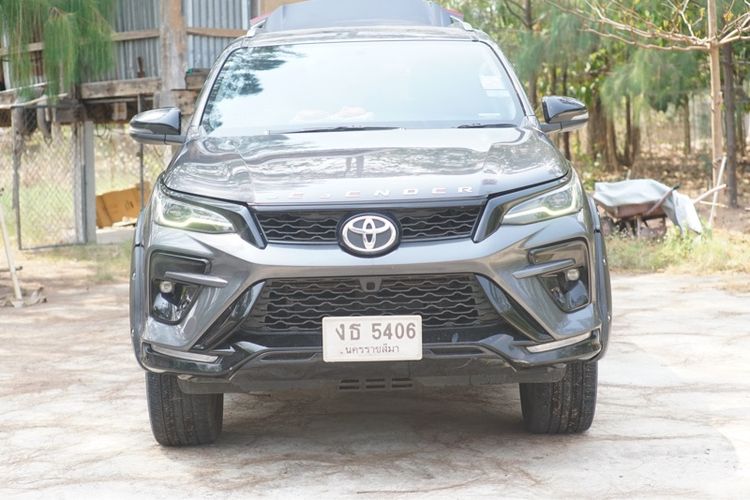 Toyota Fortuner 2021 2.4 G Van ดีเซล ไม่ติดแก๊ส เกียร์อัตโนมัติ เทา รูปที่ 3