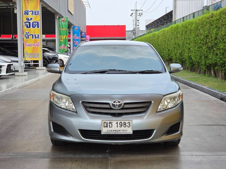 Toyota Altis 2009 1.6 E Sedan เบนซิน ไม่ติดแก๊ส เกียร์อัตโนมัติ เทา รูปที่ 2