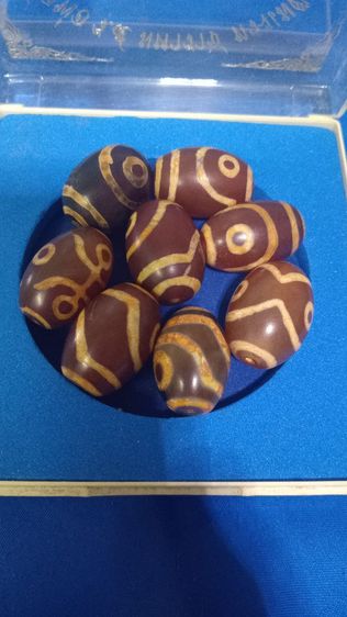 ขายจี้หินธิเบต3ตาใหญ่อ้วนสวยมากเป็นหินแท้ๆเก่าเก็บเม็ด3ตา รูปที่ 2