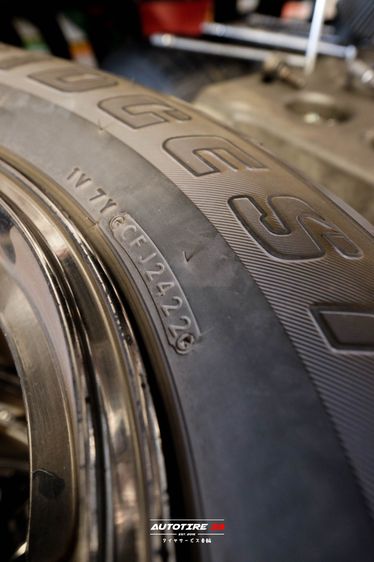 ล้อขอบ 17 กระบะ พร้อมยาง Bridgestone 265-65R17 ปี 22 ดอกสวย รูปที่ 6