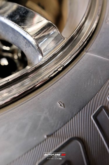 ล้อขอบ 17 กระบะ พร้อมยาง Bridgestone 265-65R17 ปี 22 ดอกสวย รูปที่ 9