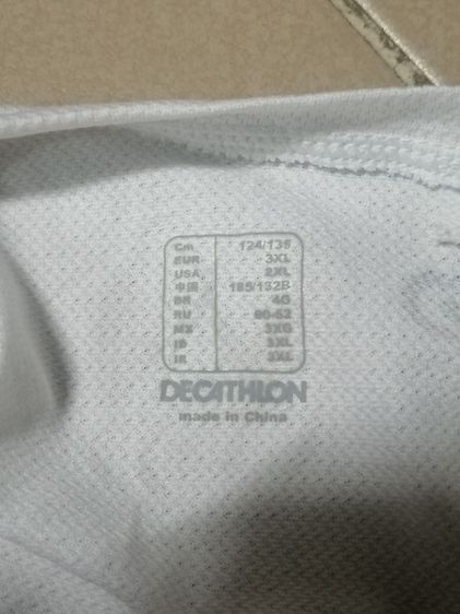 เสื้อวิ่งสีขาว 3XL ส่งฟรี รูปที่ 9