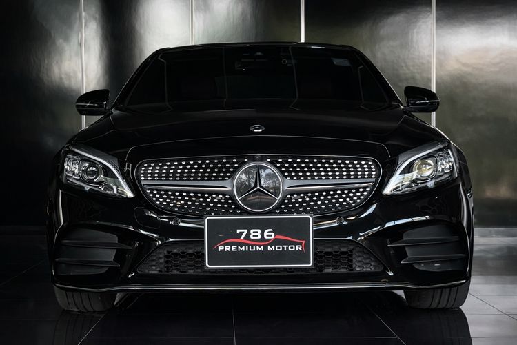 Mercedes-Benz C-Class 2021 C220 Sedan ดีเซล ไม่ติดแก๊ส เกียร์อัตโนมัติ ดำ รูปที่ 2
