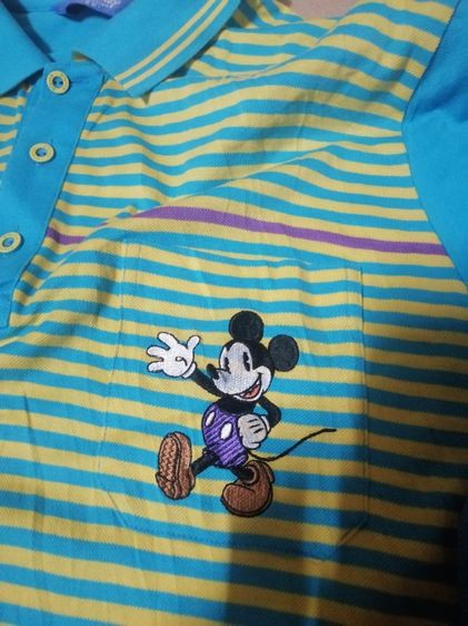เสื้อโปโลมิคกี้เม้าร์ส เบอร์ M ส่งฟรี รูปที่ 6