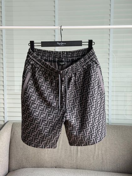 ดำ กางเกงขาสั้น FD