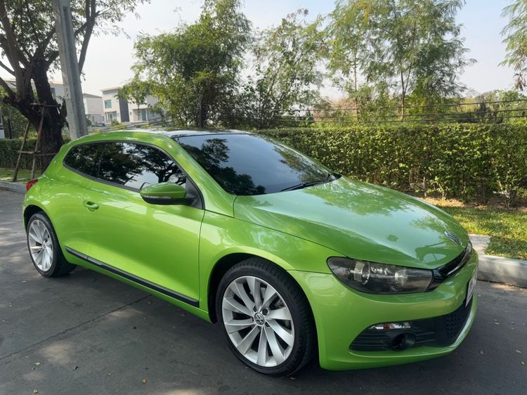 รถ Volkswagen Scirocco 2.0 TSi Highline สี เขียว