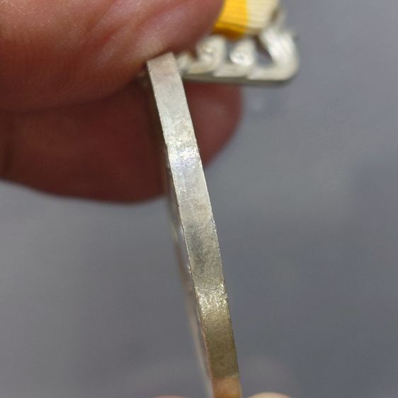 เหรียญราชรุจิยา ทิน์นมิท รัชกาลที่9 ภูมิพโล บรมราชาธิราชา เนื้อเงิน ปี2502 พร้อมแพรเดิม สภาพสวย หายาก รูปที่ 5