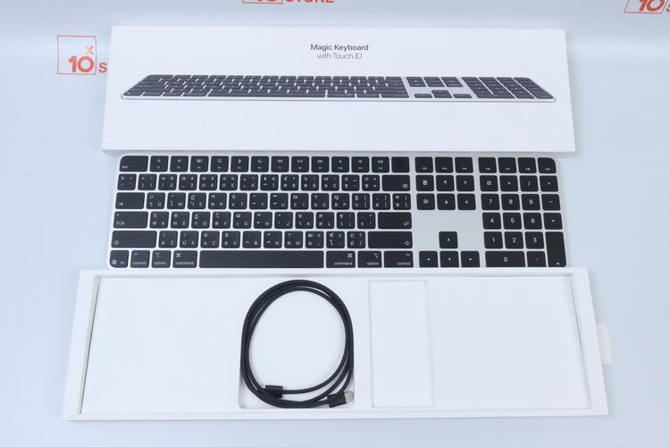 Apple Magic Keyboard with Touch ID and Numeric Keypad (USB-C) - Thai  รูปที่ 7