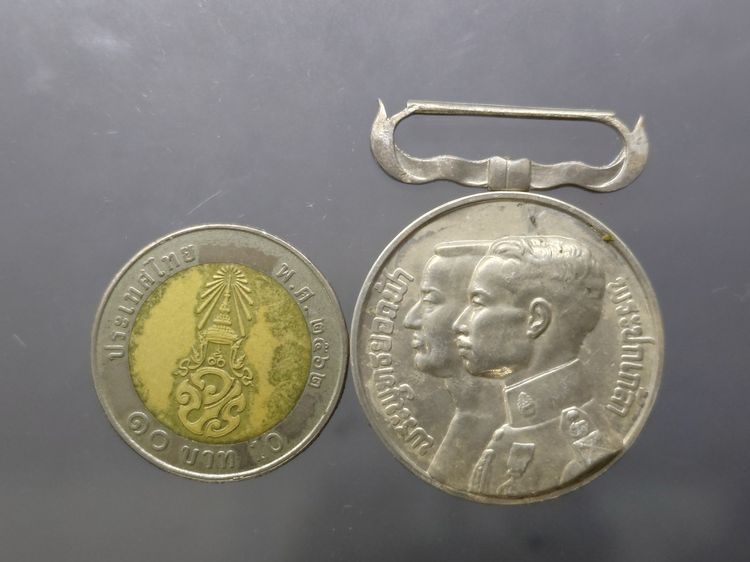 เหรียญเงิน ประดับแพรแถบ เฉลิมพระนคร ร้อยห้าสิบปี พ.ศ.2475 รูปที่ 6