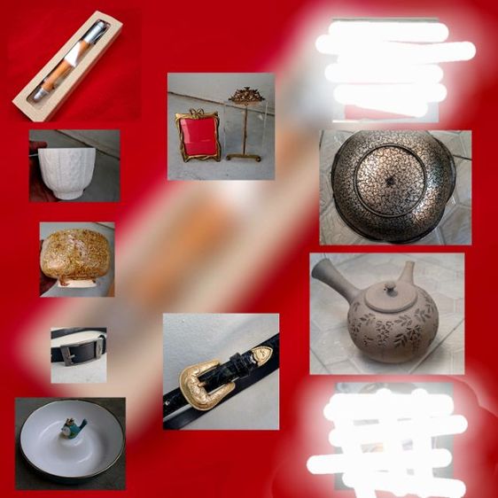 ปากกา A.G. Spalding Bros, ถ้วยมัทฉะ, เข็มขัด, ถ้วยtiffany co, กาดินเผา 