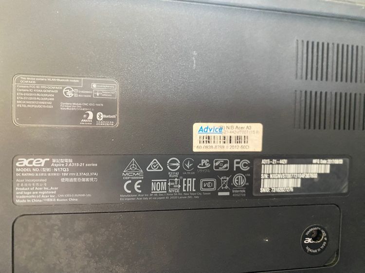 Acer Aspire 3 (A315-21-442V) รูปที่ 3