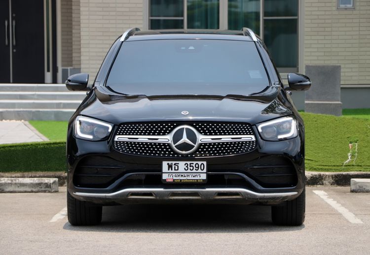 Mercedes-Benz GLC-Class 2021 GLC220d Utility-car ดีเซล ไม่ติดแก๊ส เกียร์อัตโนมัติ ดำ รูปที่ 2