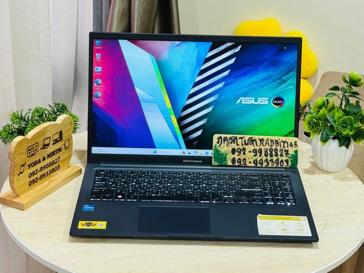 Asus VivoBooK Core i5 Gen12 Ram 8G , M.2 Pcle 512GB จอ 15.6" Full HD เทรดหุ้น