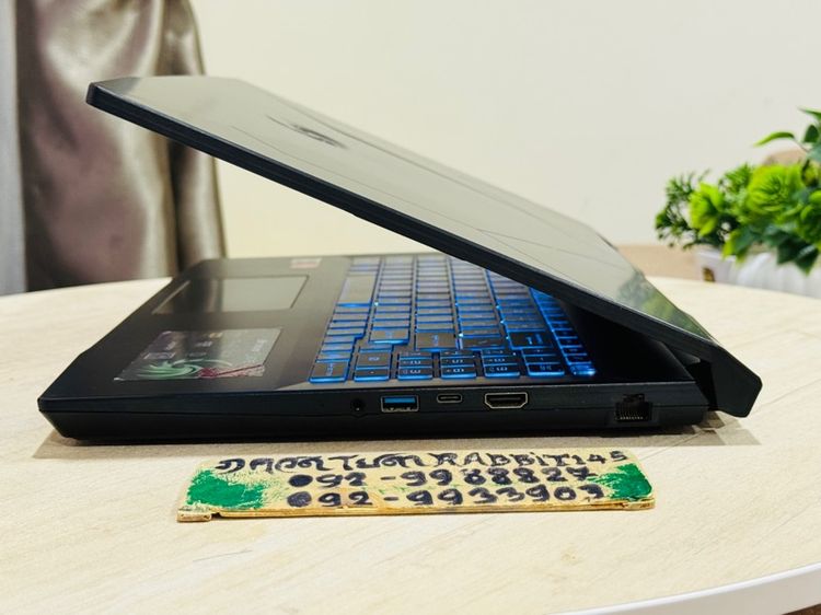 MSI  Gaming Ryzen5 Series7 การ์ดจอแยก RX6550M ,Ram 16G , M.2 Pcle 1000G จอ15.6" Full HD 144Hz สตรีมเกม เขียนแบบ ตัดต่อ รูปที่ 7