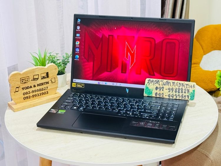 Acer Nitro V15 Gaming Ryzen5 Series7 การ์ดจอแยก RTX2050 ,Ram 16G , M.2 Pcle 512G จอ15.6" Full HD 165Hz ประกันศูนย์ Onsite  รูปที่ 2