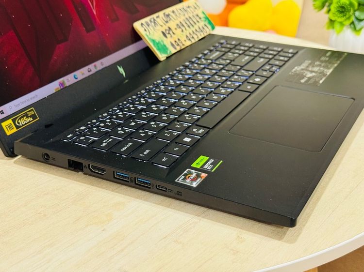 Acer Nitro V15 Gaming Ryzen5 Series7 การ์ดจอแยก RTX2050 ,Ram 16G , M.2 Pcle 512G จอ15.6" Full HD 165Hz ประกันศูนย์ Onsite  รูปที่ 4