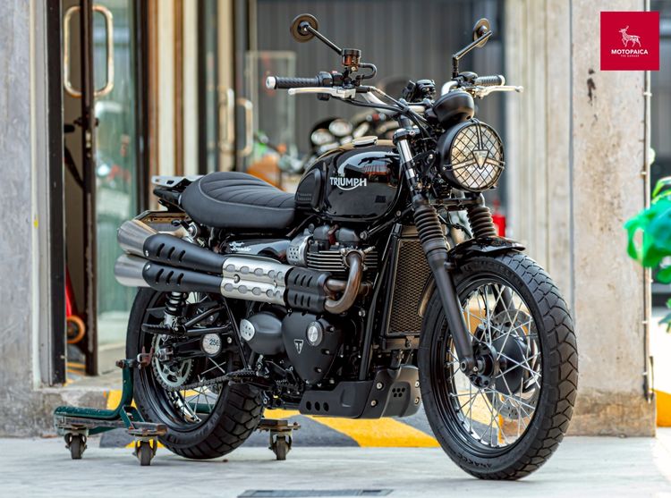 Triumph Street Scrambler900 ปี2017 วิ่ง12,000Km. สภาพใหม่มาก