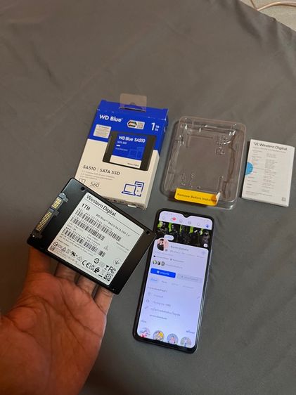 WD BLUE SSD SATA 1TB ครบกล่อง ประกัน 4ปี 3 เดือน รูปที่ 4