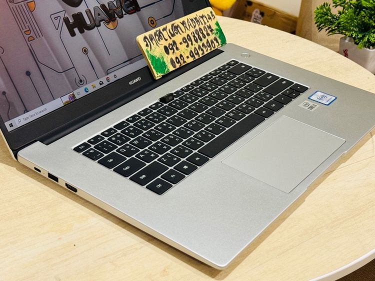 Huawei MateBook D15 Core i3 Gen10  Ram 8G , M.2 Pcle 256GB จอ 15.6" Full HD ในเล่นเกม เทรดหุ้น ทำงานออฟฟิศ นักเรียน นักศึกษา รูปที่ 6