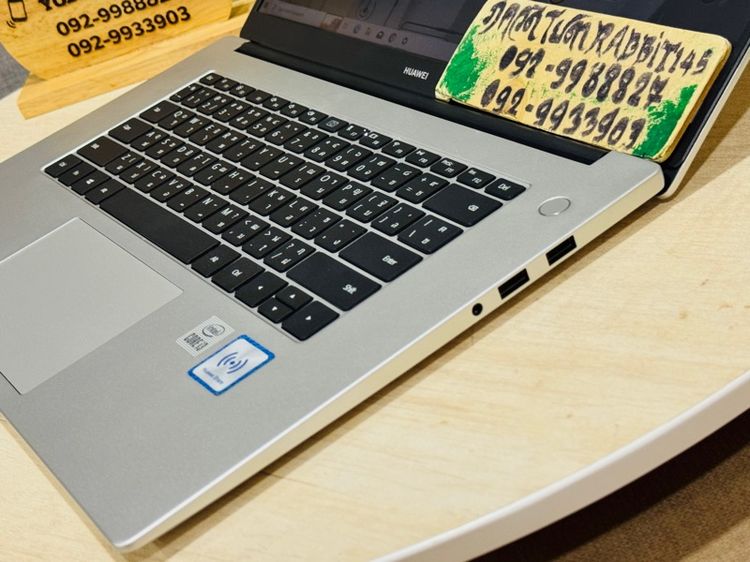 Huawei MateBook D15 Core i3 Gen10  Ram 8G , M.2 Pcle 256GB จอ 15.6" Full HD ในเล่นเกม เทรดหุ้น ทำงานออฟฟิศ นักเรียน นักศึกษา รูปที่ 5