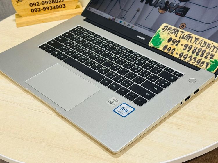 Huawei MateBook D15 Core i3 Gen10  Ram 8G , M.2 Pcle 256GB จอ 15.6" Full HD ในเล่นเกม เทรดหุ้น ทำงานออฟฟิศ นักเรียน นักศึกษา รูปที่ 3