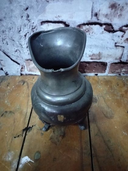 เหยือกโบราณ งานยุโรป 
ขาสิงห์  หนัก 217.6กรัม
