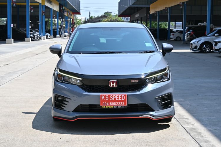 Honda City 2021 1.0 SV Sedan เบนซิน ไม่ติดแก๊ส เกียร์อัตโนมัติ เทา รูปที่ 3