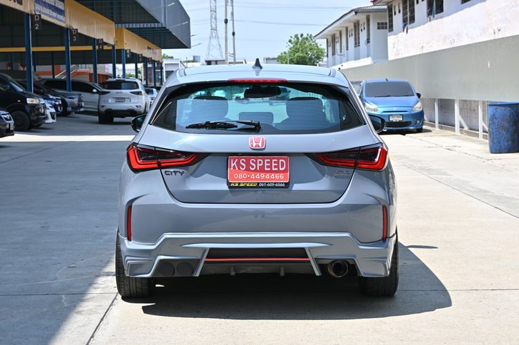 Honda City 2021 1.0 SV Sedan เบนซิน ไม่ติดแก๊ส เกียร์อัตโนมัติ เทา รูปที่ 4