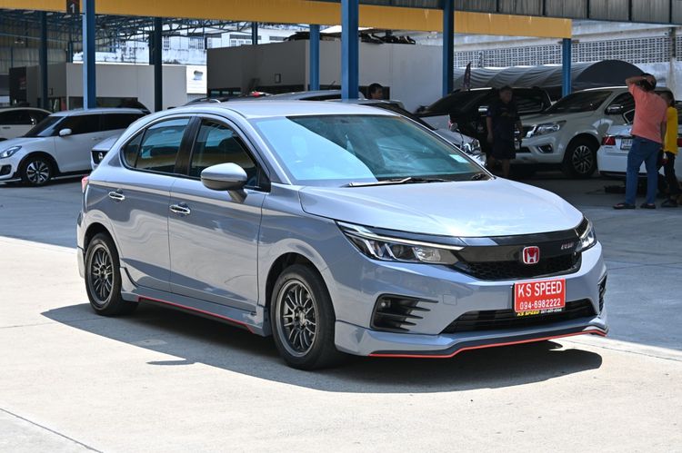 Honda City 2021 1.0 SV Sedan เบนซิน ไม่ติดแก๊ส เกียร์อัตโนมัติ เทา รูปที่ 2