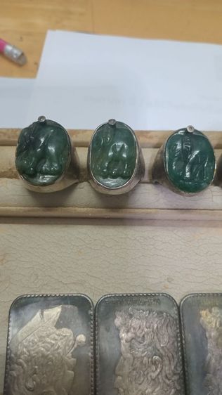 ขายจึหยกเอพม่าเขียวใหญ่สวยช้าง4จี้ รูปที่ 5