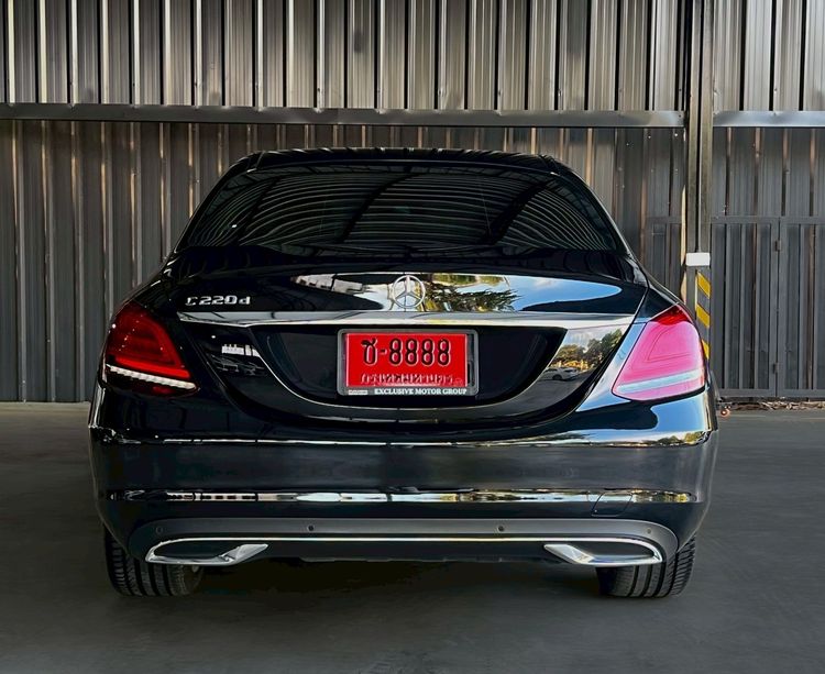 Mercedes-Benz C-Class 2022 C220 Sedan ดีเซล ไม่ติดแก๊ส เกียร์อัตโนมัติ ดำ รูปที่ 4