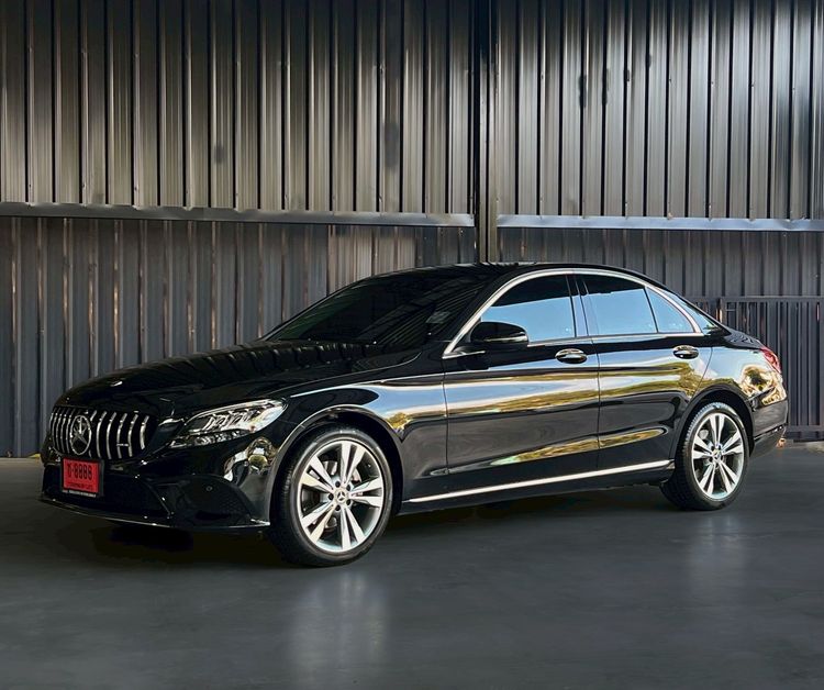 รถ Mercedes-Benz C-Class C220 สี ดำ