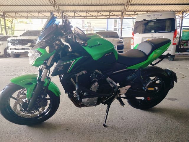 คาวาซากิ Z650 ปี2016 รถมือเดียวป้ายแดงออกศูนย์ ขายถูกเจ้าของขายเอง เลขไมล์18000 รูปที่ 10