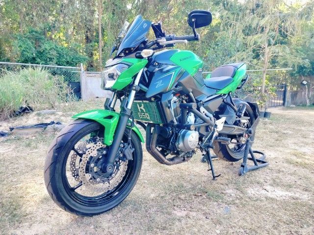 คาวาซากิ Z650 ปี2016 รถมือเดียวป้ายแดงออกศูนย์ ขายถูกเจ้าของขายเอง เลขไมล์18000 รูปที่ 3