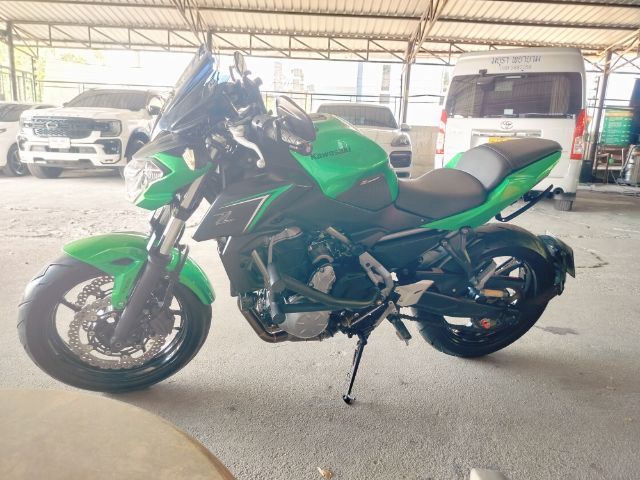 คาวาซากิ Z650 ปี2016 รถมือเดียวป้ายแดงออกศูนย์ ขายถูกเจ้าของขายเอง เลขไมล์18000 รูปที่ 13
