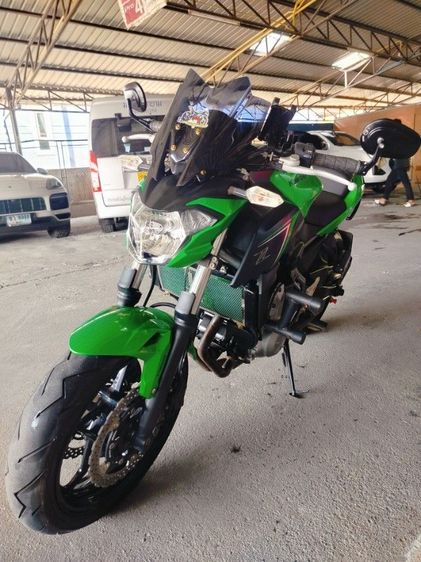 คาวาซากิ Z650 ปี2016 รถมือเดียวป้ายแดงออกศูนย์ ขายถูกเจ้าของขายเอง เลขไมล์18000 รูปที่ 5